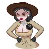 Sticker Lady Dimitrescu