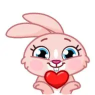Sticker Mia Bunny