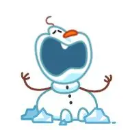 Sticker Snowman