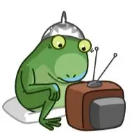 Sticker Concerned Froge