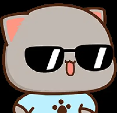 Sticker Peach Goma