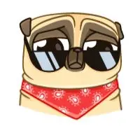 Sticker Penny Pug