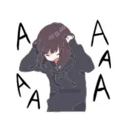 Sticker Menhera Chan