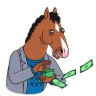 Sticker BoJack Horseman