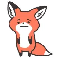 Sticker Animated Red Fox
