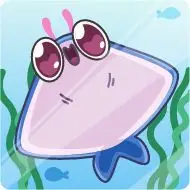 Sticker Stingray