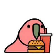 Sticker Party Parrot