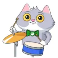 Sticker Sbercat Kusya