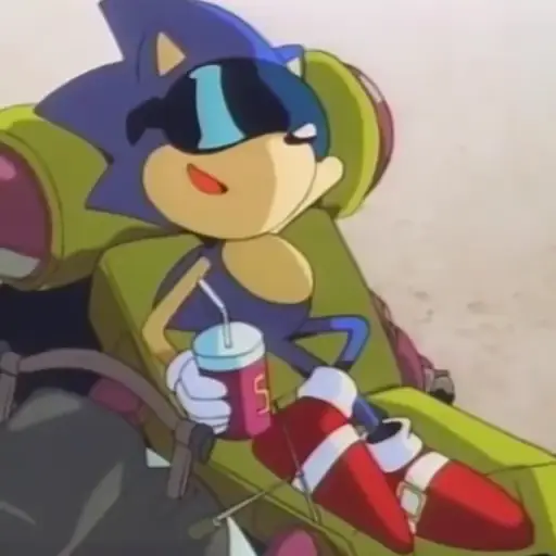 Sticker Sonic OVA 1996