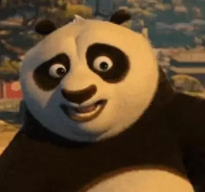 Sticker Kung Fu Panda