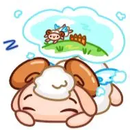 Sticker Lamby