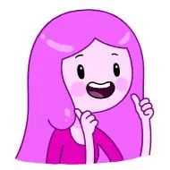 Sticker Princess Bubblegum