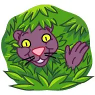 Sticker Black Panther