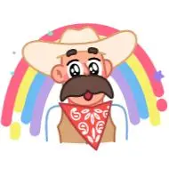 Sticker Cowboy