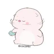 Sticker Baby Pig
