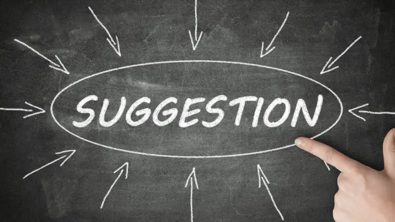 Suggestions 
