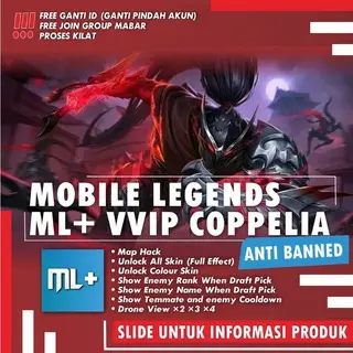 Cheat Vip Mobile Legends Ml+
