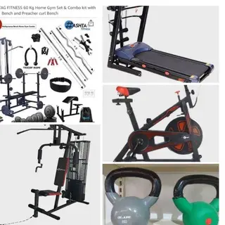 Gym Fitness Equipments (home N Commercial)🏋️🏋️