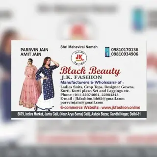 Jk Fashion Black Beauty 🥰