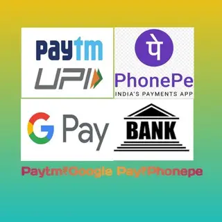 Paytm₹googlepay₹phonepe Pay ☑️