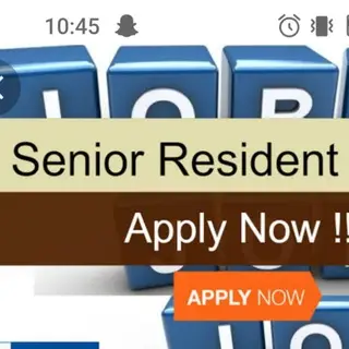 Senior Resident Vacancy Delhi