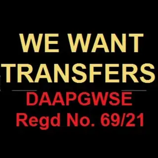 Transfers Aspirants Association - Daapgwse Regd No.69/21